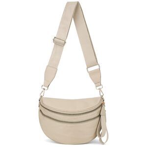 8568 Checkered Crossbody Bag Spacious Bum Bags Nylon Crossbody Fanny Packs